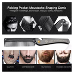 Расческа для бороды и усов складная - Comb Your Mustache