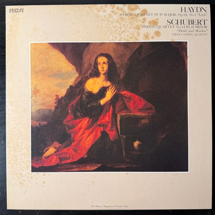 Виниловая пластинка Гайдн - Жаворонок / Шуберт - Смерть и Девушка LP