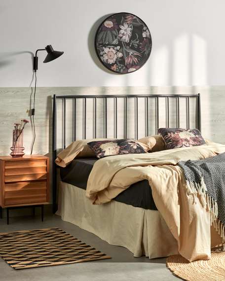 Настенный светильник Plass черный маленький