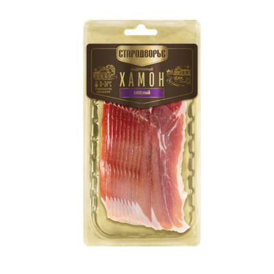 Окорок Хамон вяленый нарезка, Стародворье, 55г