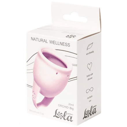 Менструальная чаша Natural Wellness Orchid 20ml lavander 4000-12lola