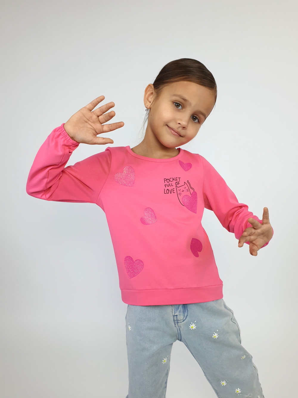 16-160-3 Джемпер для девочки