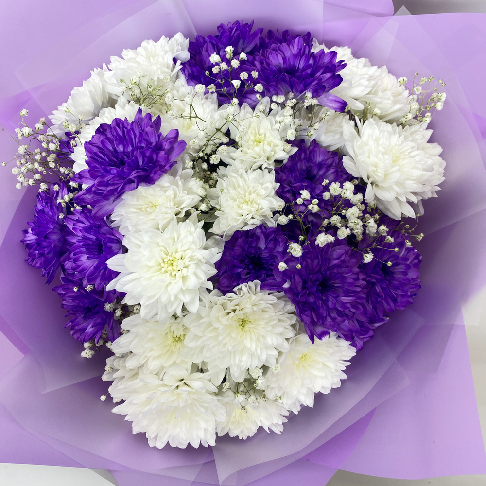 Букет хризантем Марина