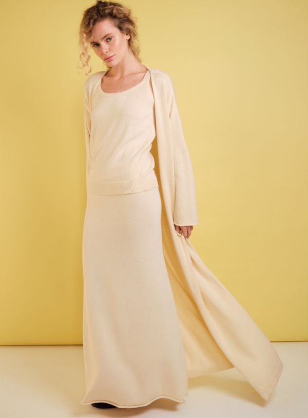 Женский костюм DBR 38345-1001 молочный