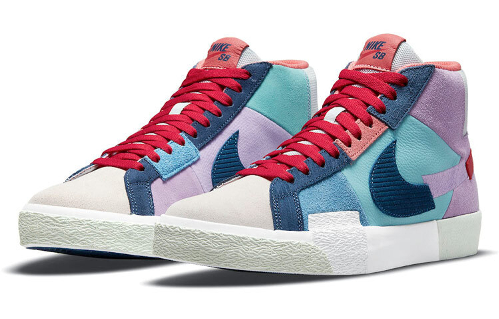 Кроссовки Nike Blazer Prm "Blue Mosaic"