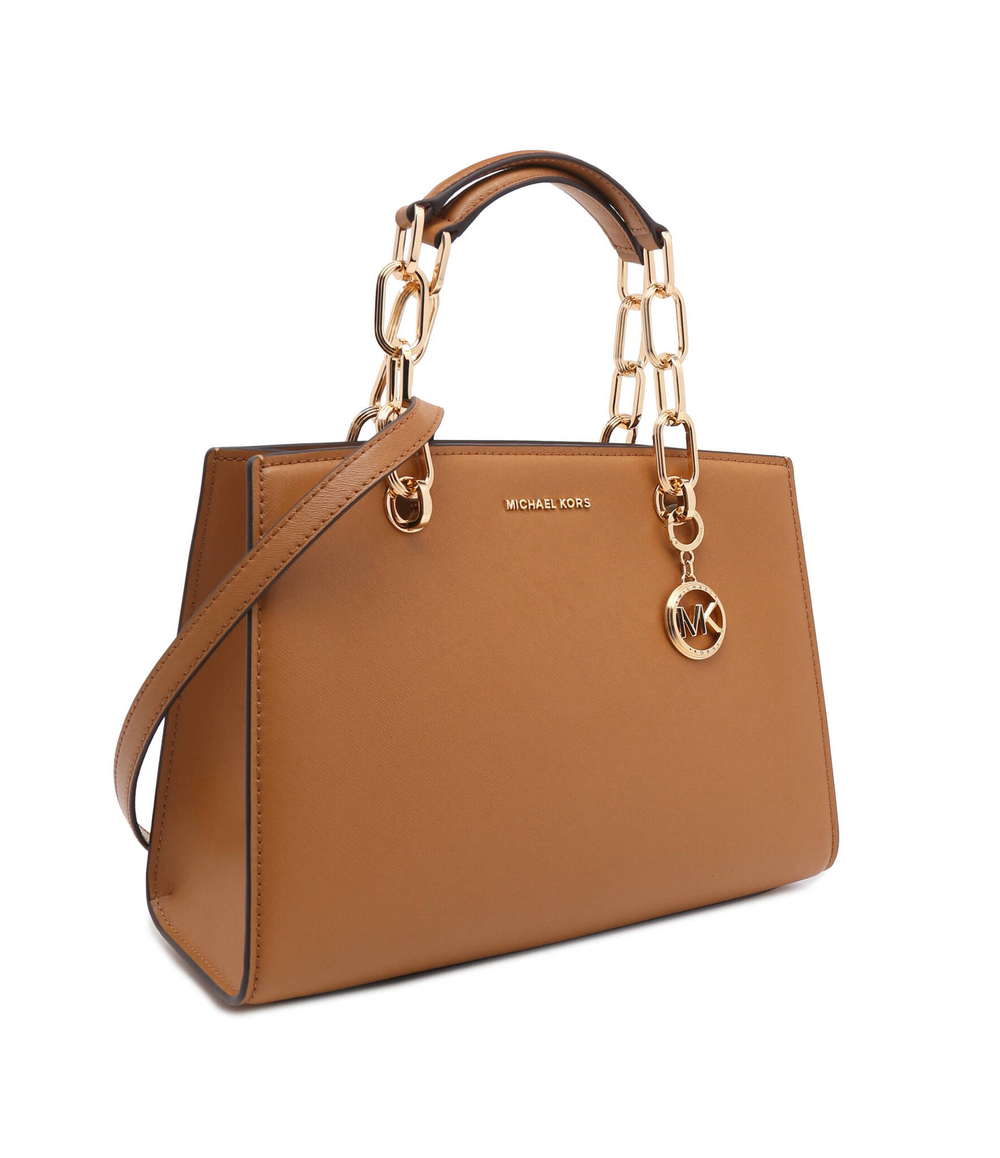 Кожаная сумка-трапеция Michael Kors - коричневый(30S4GCYS2T)