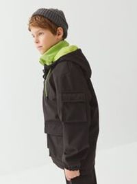 Куртка Softshell демисезонная "Уголь" 7+