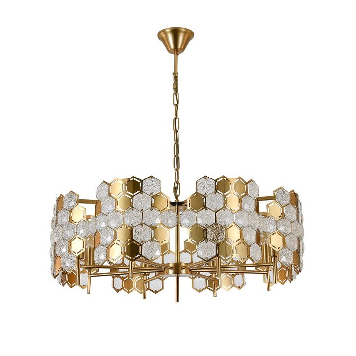 Подвесная люстра Indigo Delizia 12047/8P Brass V000572