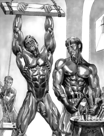 Lionel Cavelo - эротическое искусство художника Лайонела Кавело. 18+