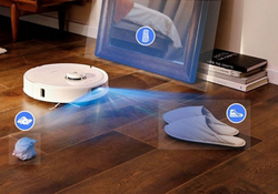 Робот-пылесос Roborock Q Revo MaxV RDS White (с подключением к водопроводу)