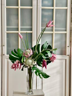 Готовая работа из полимерной глины "Тропики"