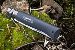 Нож Opinel №8 Trekking, нержавеющая сталь, серый