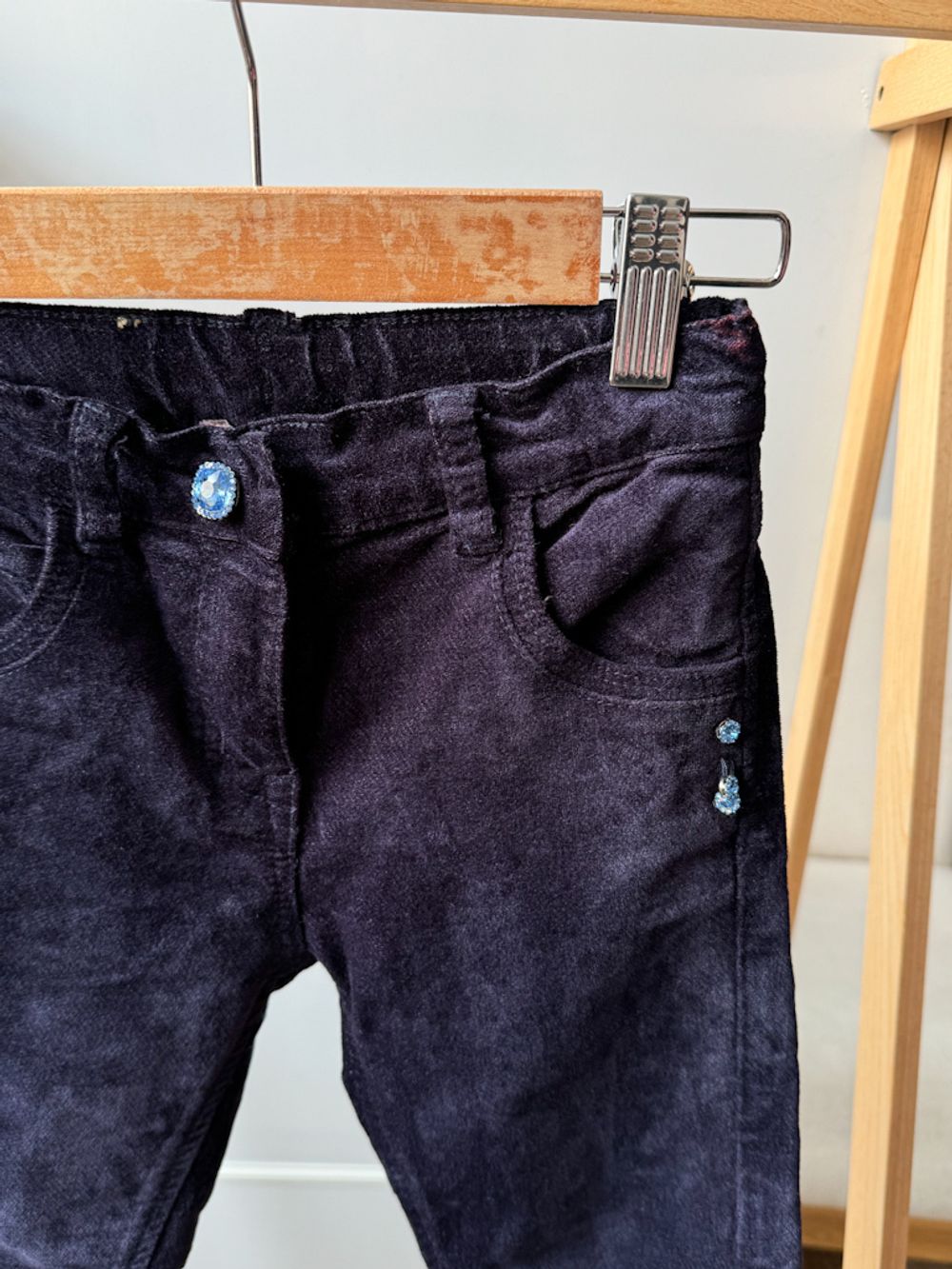 Велюровые брюки Monnalisa, 104