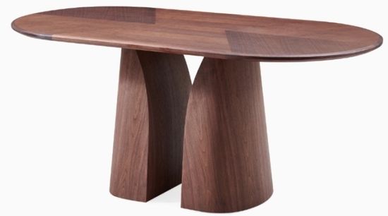 Обеденный стол Narlo 176х89 шпон ореха