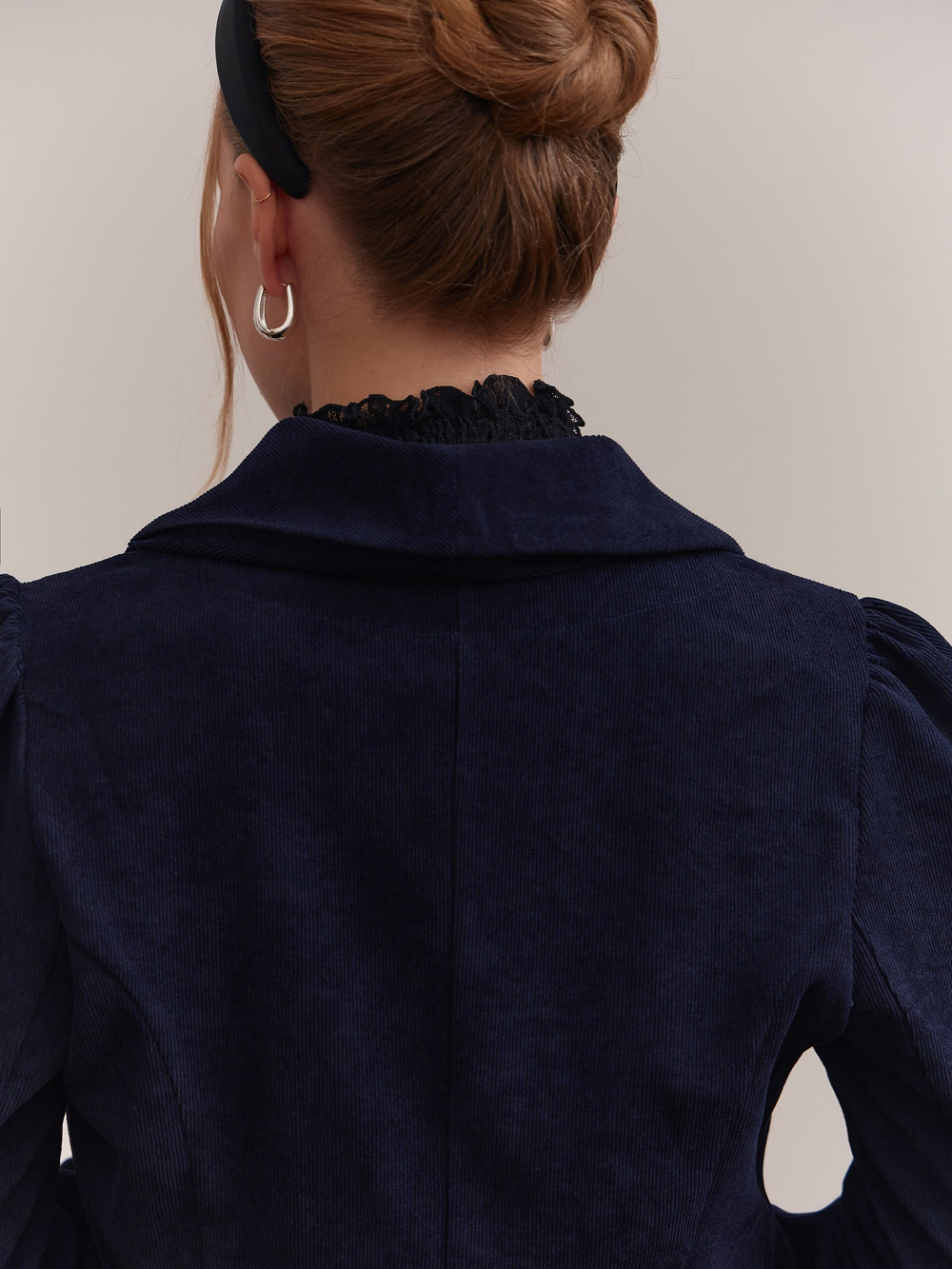 Жакет вельвет укороченный