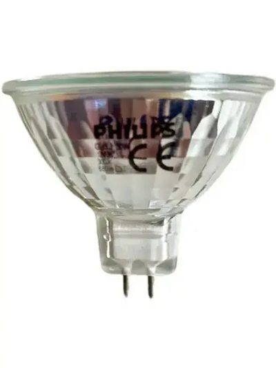 Philips Лампочка Gu5.3 50w 12v 36(градусов) 3000k 680lm halogen(2 штуки в комплекте)