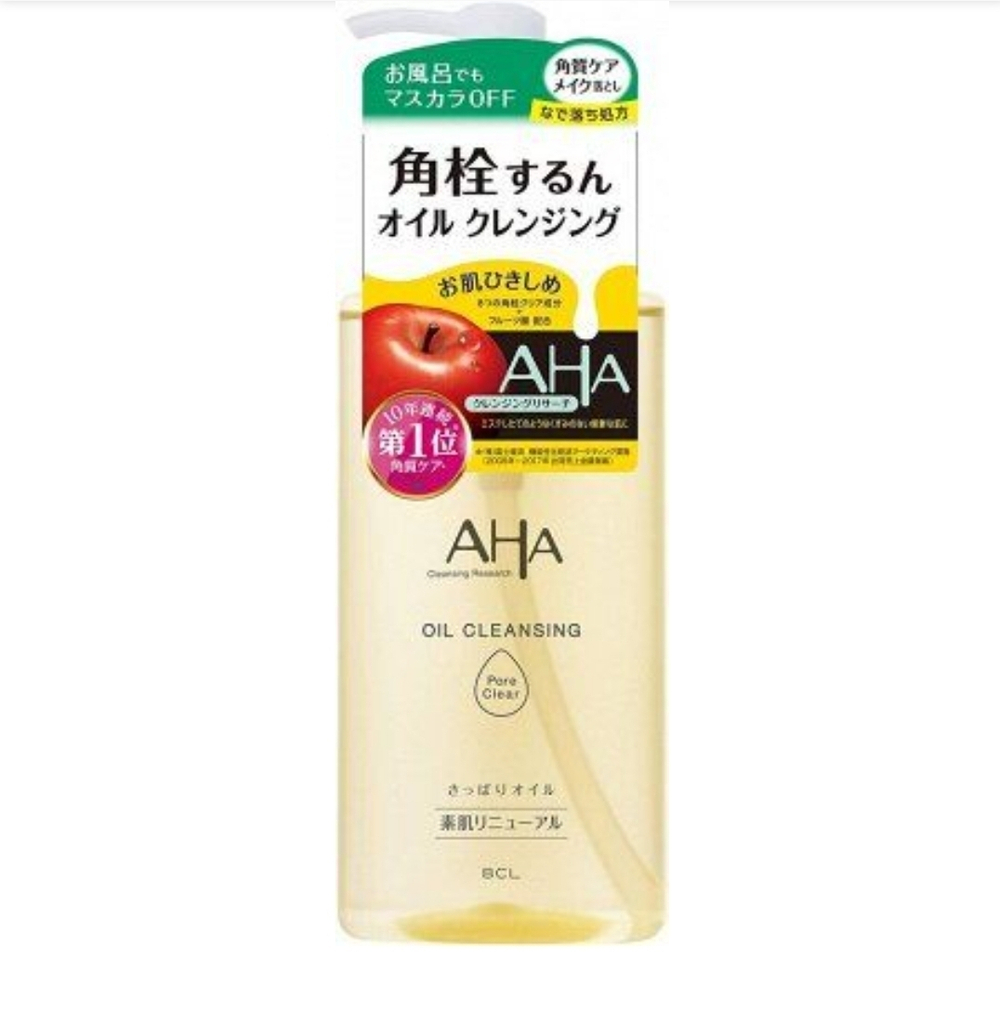 BCL AHA Oil Cleansing - очищающее масло для снятия макияжа с мягкой фруктовой кислотой