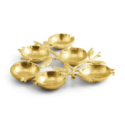 Менажница шестисекционная Michael Aram Pomegranate (30.5 см)