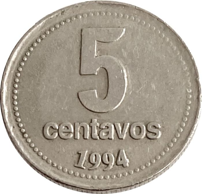 5 сентаво 1994 Аргентина