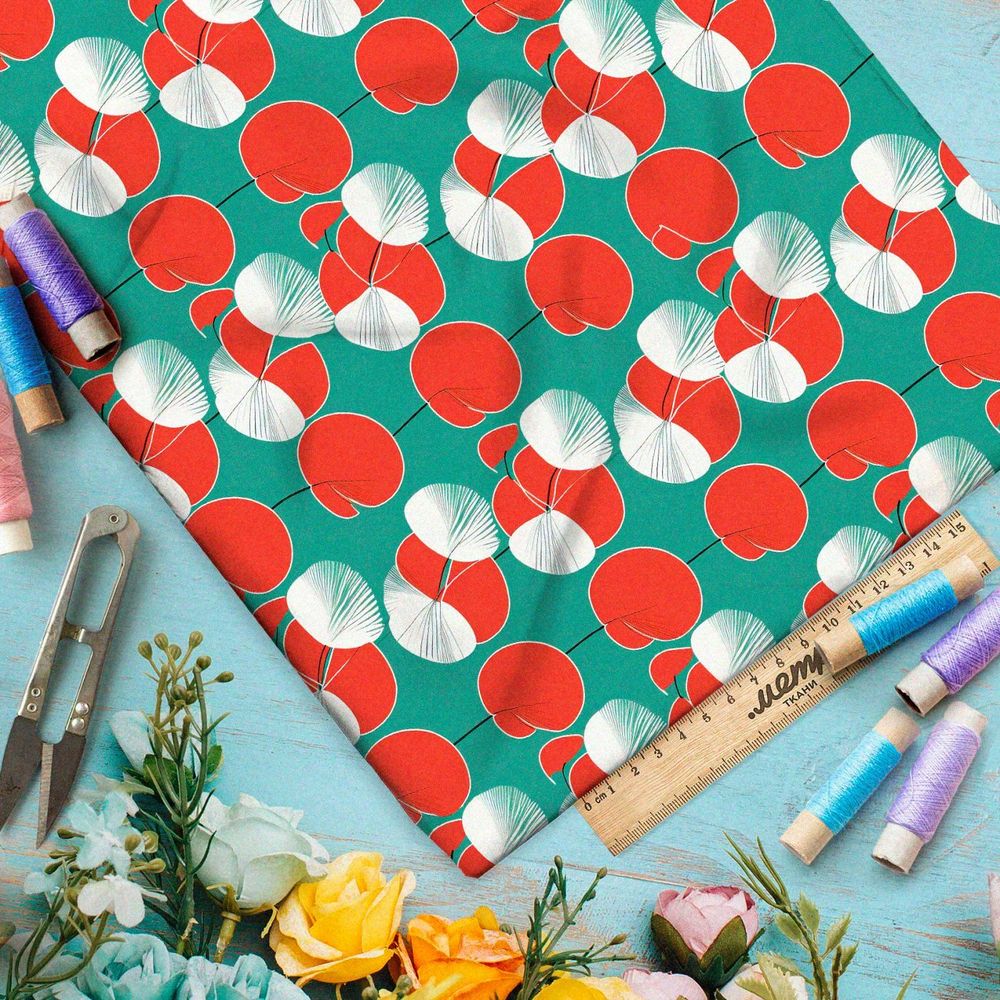 Ткань премиум бифлекс мелодичные вибрации