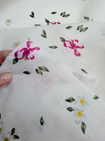 Ткань тонкая хлопок 100% (Италия) ш-145см