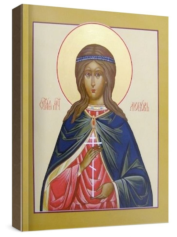 Любовь Римская (рукописная икона)