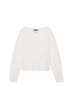 ZARA X BENITO ANTONIO СВИТЕР УКОРОЧЕННОГО КРОЯ, ЭКРЮ