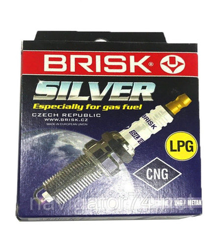 Свечи зажигания комплект BRISK SILVER NR15S 402 двигатель газ-бензин