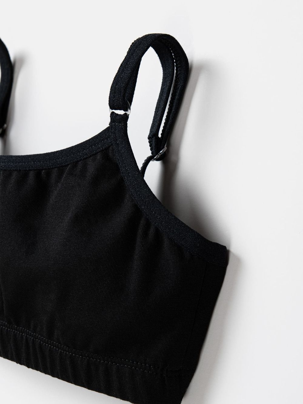 Топы для девочек "Уголь/Серый меланж" 2 шт 7+