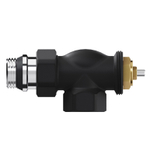 Набор термостатический осевой Royal Thermo Design 1/2quot;М30х1,5 (Черный)