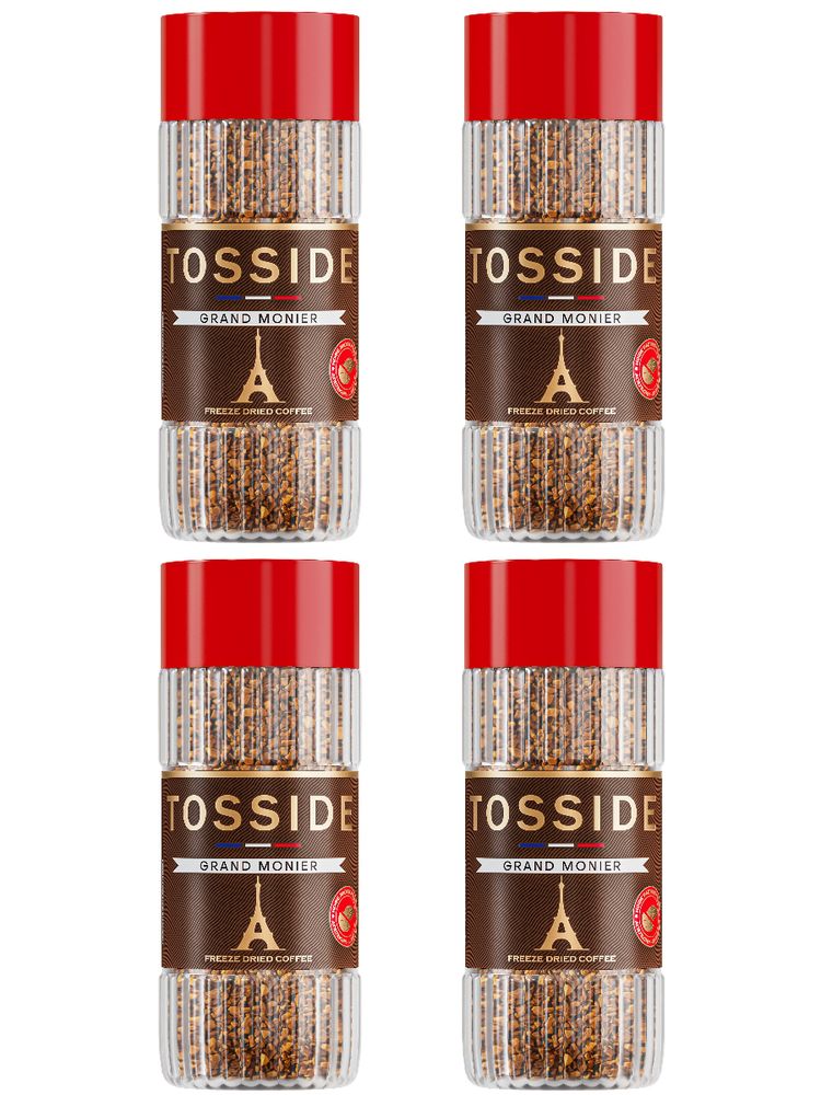 Кофе растворимый Tosside Grand Monier 95 г x 4 шт