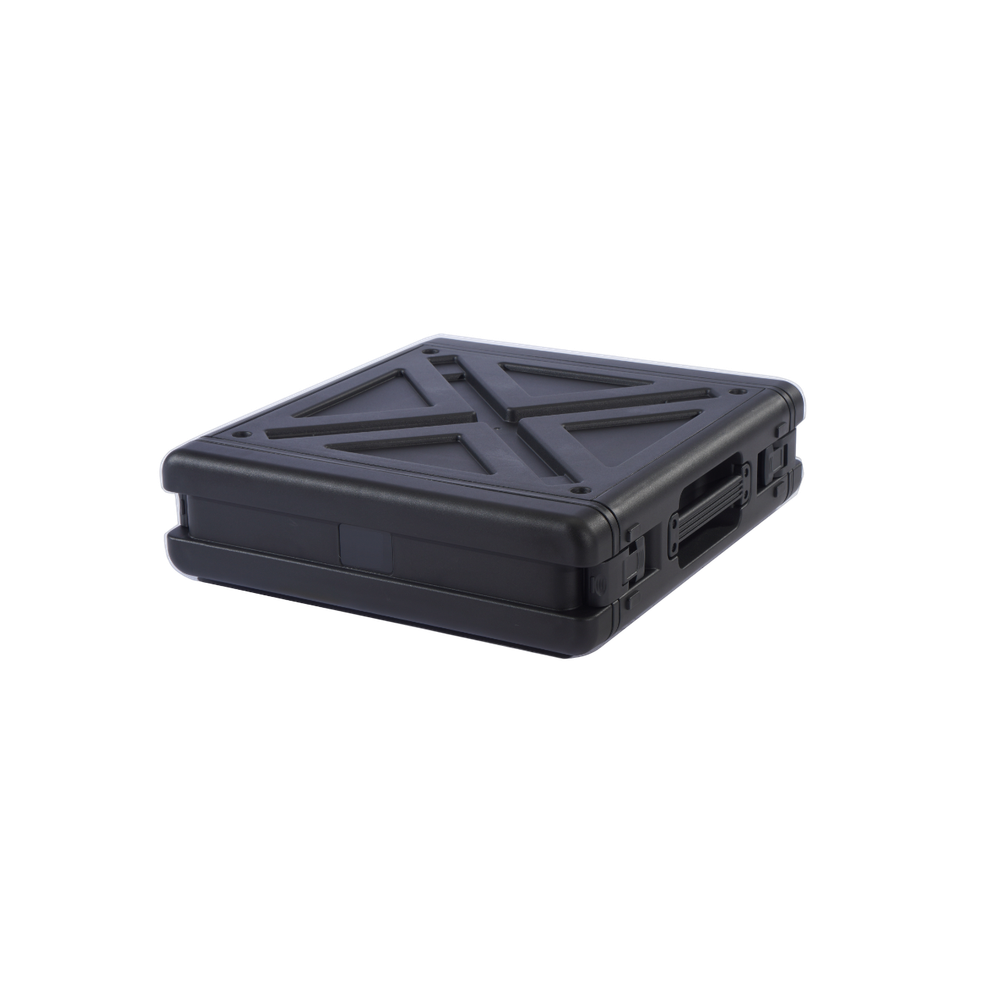Ударопрочный пластиковый Рэковый кейс 2 юнита KZCASE@RACK2U