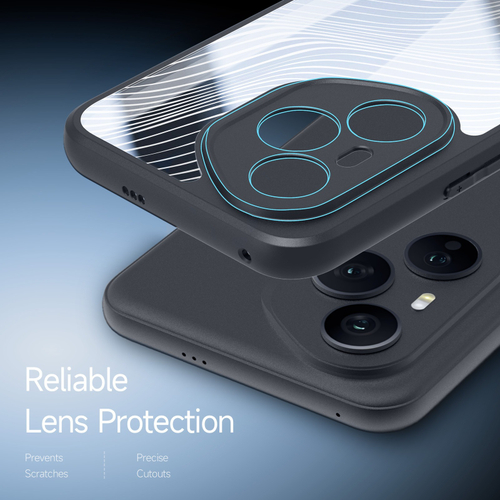 Тонкий чехол с мягкими рамками от Dux Ducis для Honor 400 Pro, серия Aimo Series Case