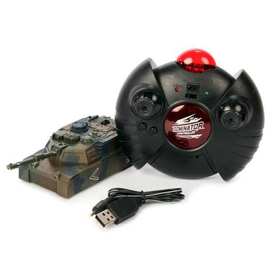 Танк РУ Стенолаз, 4 канала, ИК управление, свет, аккум.встроен., USB шнур, коробка 139-7