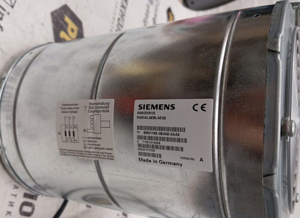 Siemens Simodrive 6SN1162-0BA02-0AA2 новое