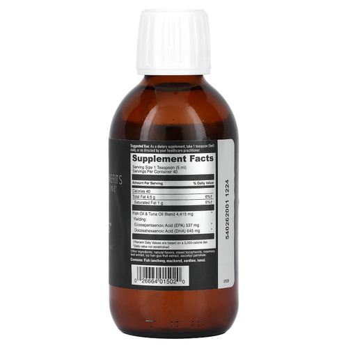 DaVinci Laboratories, Benefits Line, преимущества для мозга, со вкусом апельсина и вишни, 200 мл (6,76 жидк. унции)