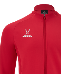 Джемпер тренировочный на молнии JÖGEL PREMIER PerFormDRY Training FZ Jacket, красный