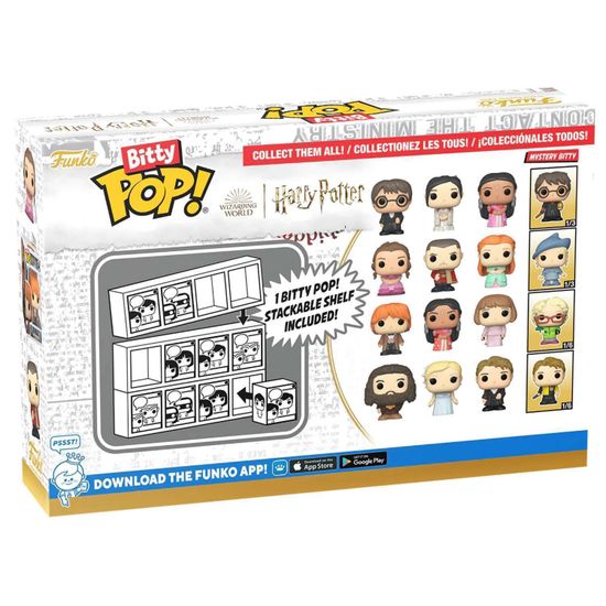 Фигурка Funko Bitty POP! Harry Potter GoF Hagrid+Fleur+Cedric+Mystery (1 of 4) 4PK 83657 / Фигурка Фанко Битти ПОП! по мотивам вселенной "Гарри Поттер"