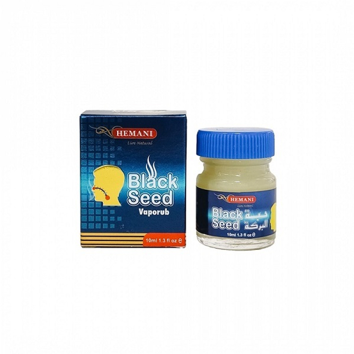 Мазь Hemani Black Seed Vaporub для горла и носа, 10 мл