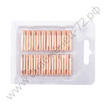 Наконечник М6х25х1.0 прямой (AL) (141.0006/MD0009-60, пр-во FoxWeld/КНР)