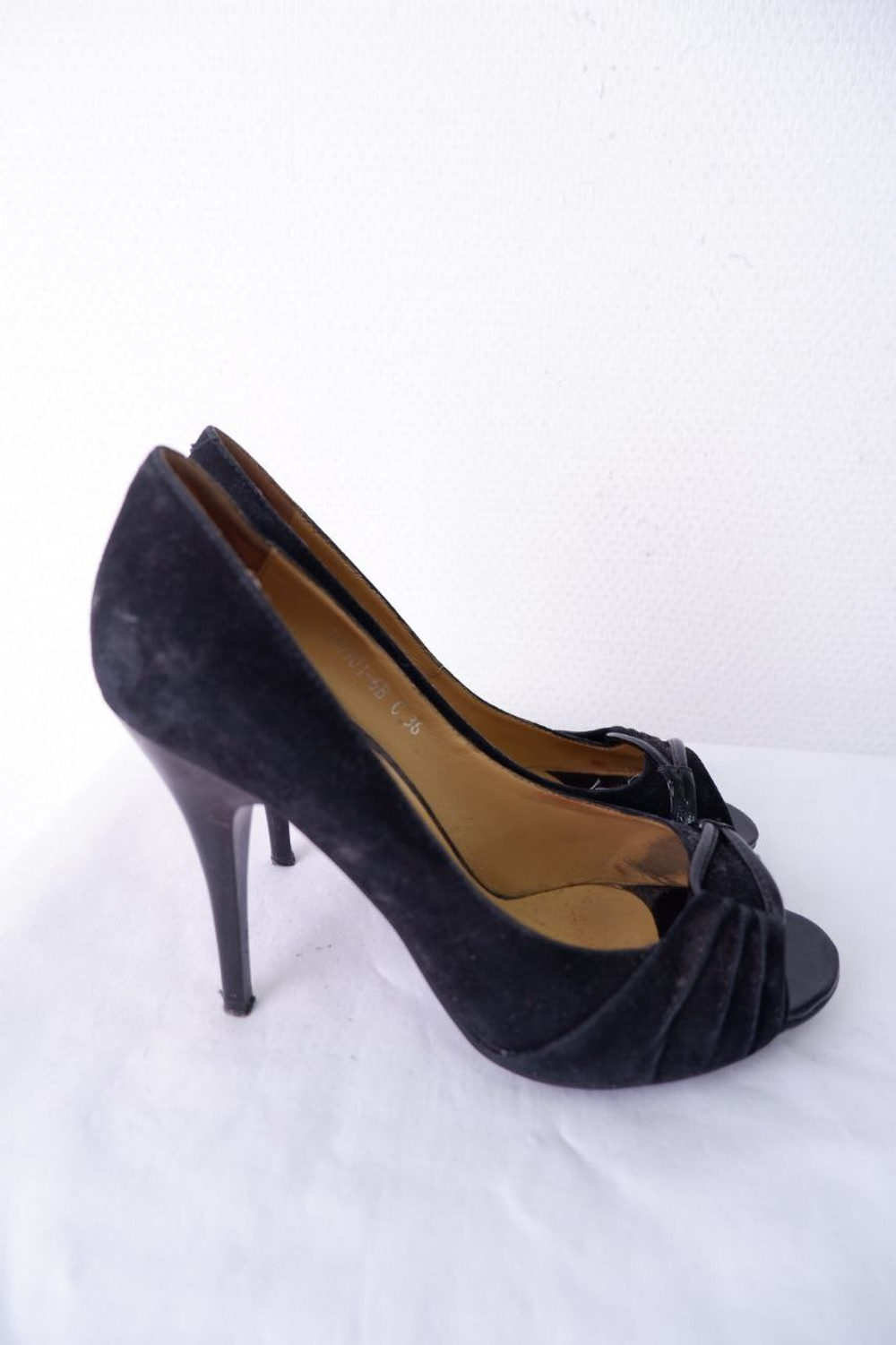 Туфли Терволина замшевые 36 размер