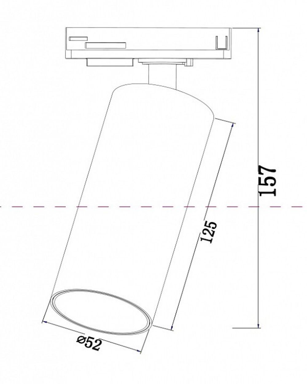 Светильник на штанге Maytoni Focus LED TR021-1-12B3K