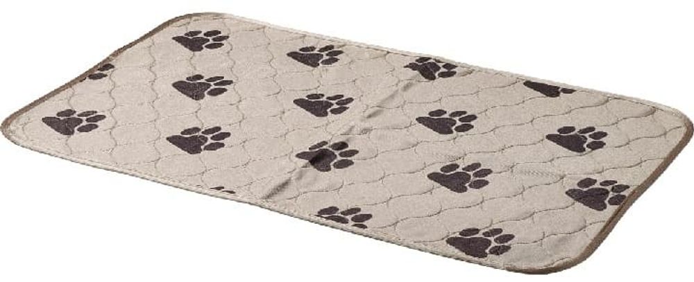 Пелёнка (V.I.Pet) впитывающая многоразовая, бежевая 60*40 см 6040M-BE