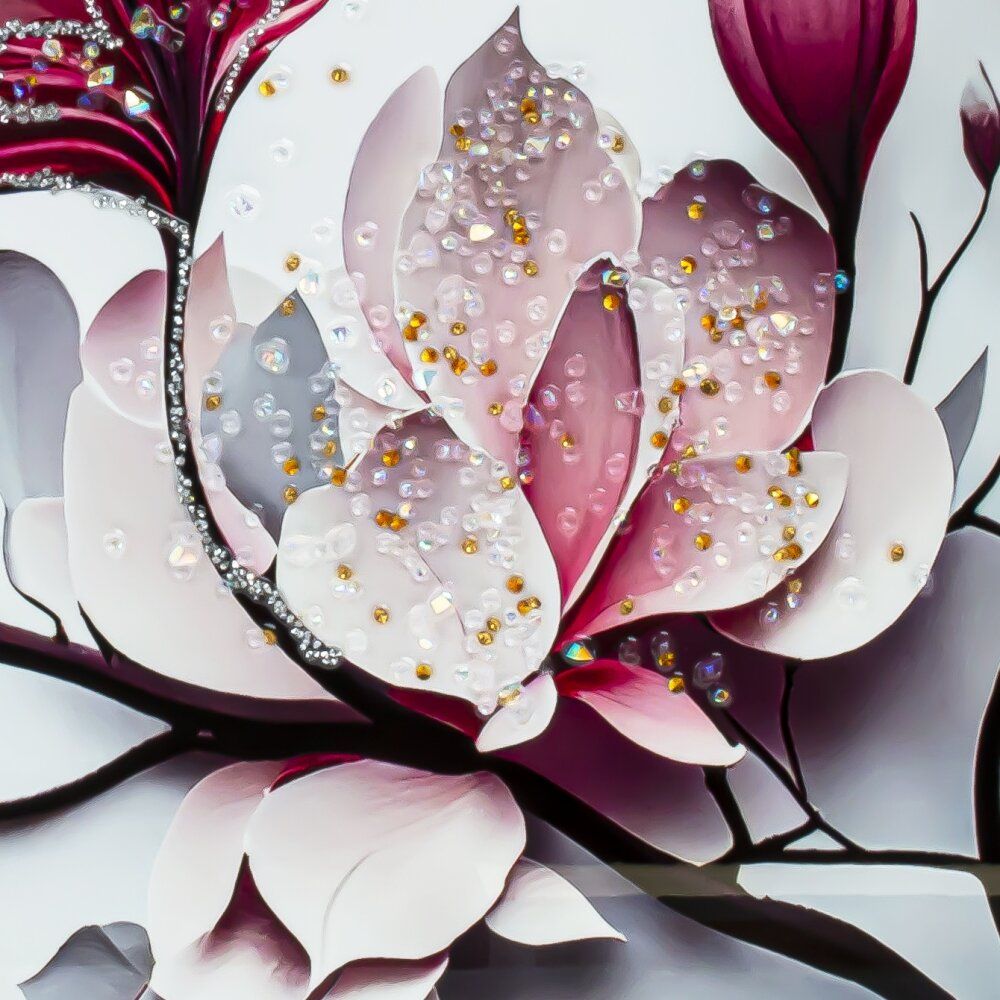 GAEM Панно с кристальным декором, L71 W3 H41 см