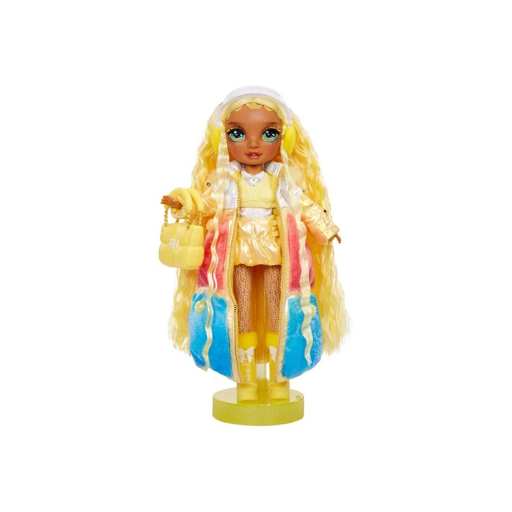 Rainbow High - Модная кукла Sunny Madison (желтая) Winter Wonderland 120858 / артикул   120810 120858  / GTIN 035051120858