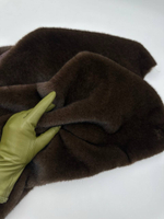 Шарф из эко-меха под норку