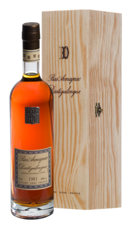 Арманьяк Dartigalongue, Bas Armagnac AOC, 1981, 0.5 л.