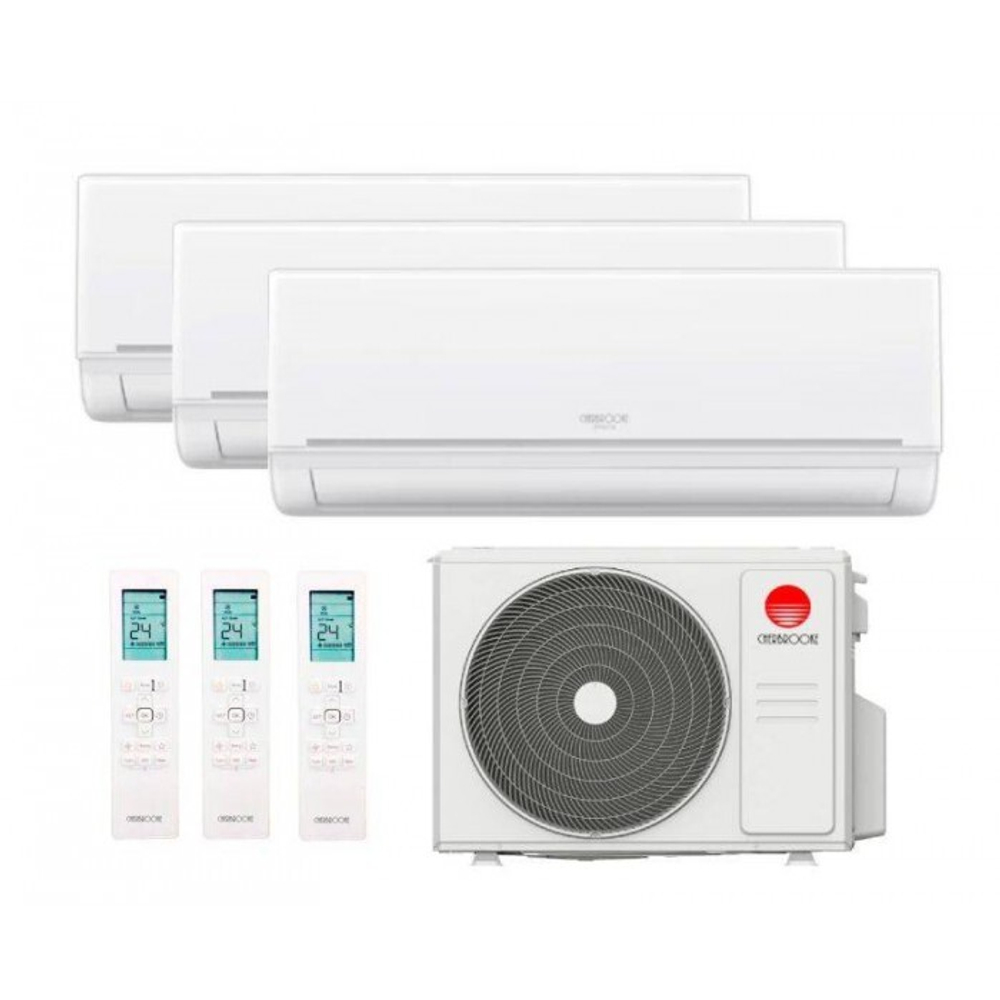 Мульти сплит-система CHERBROOKE на 3 комнаты (20+30+50 кв.м.) настенная