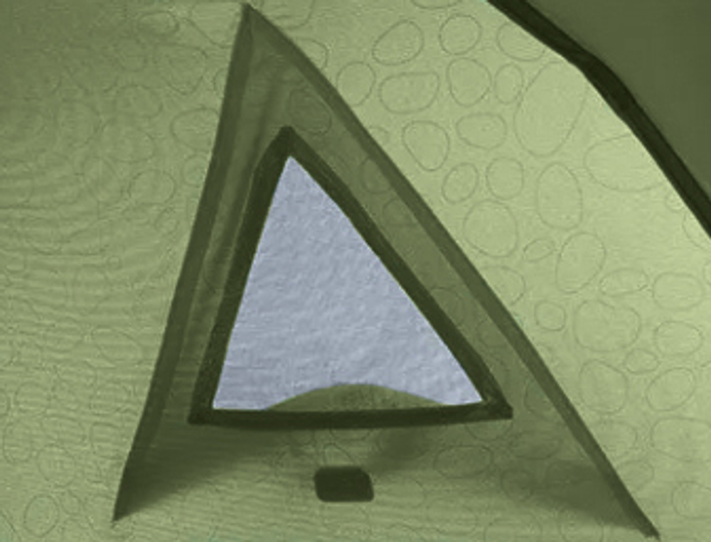 Палатка Naturehike P-Series 4-местная, алюминиевый каркас