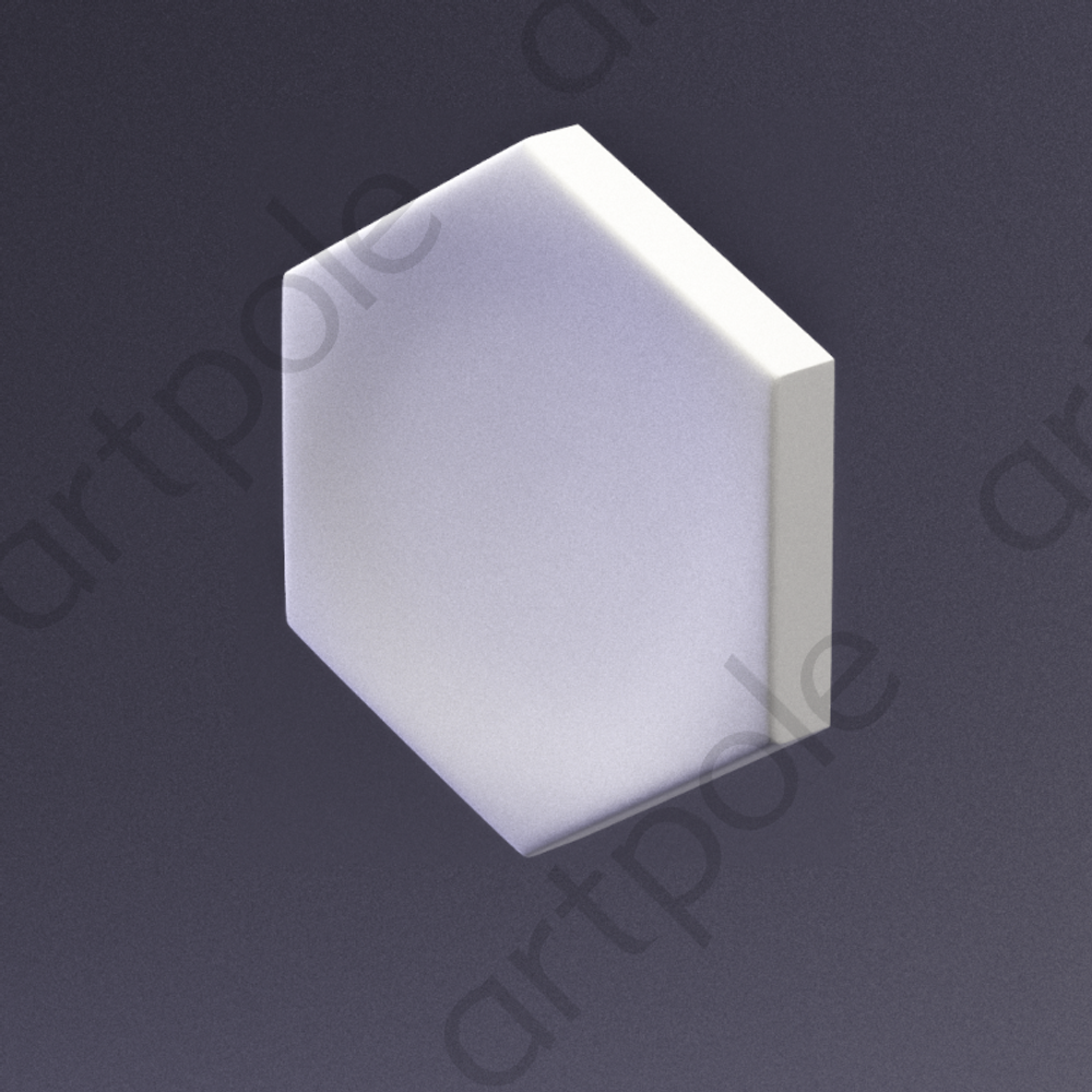 Гипсовые 3D панели Artpole PLATINUM HEKSA - HEKSA-button - 17 - 6